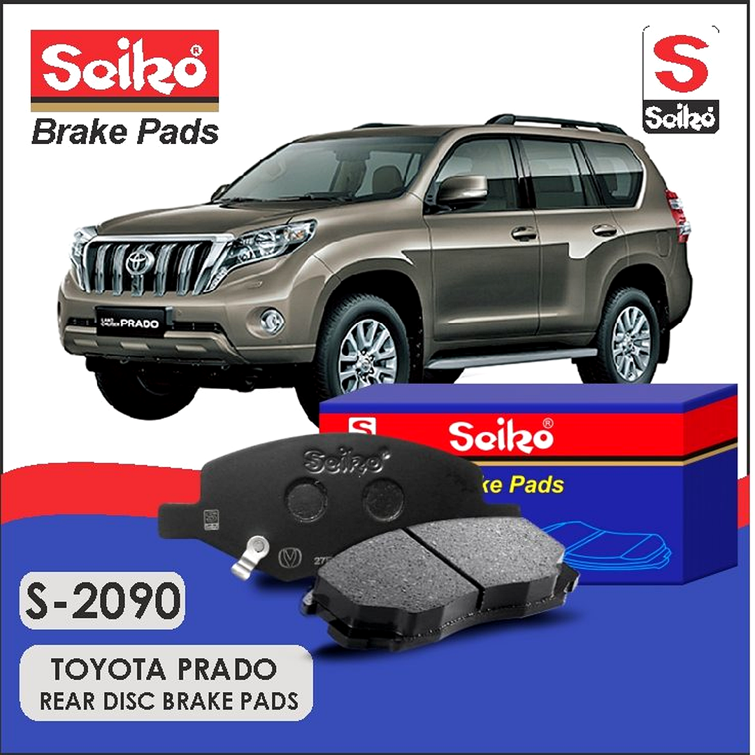 Toyota Prado Rear Seiko Premium Disc Brake Pads S-2090